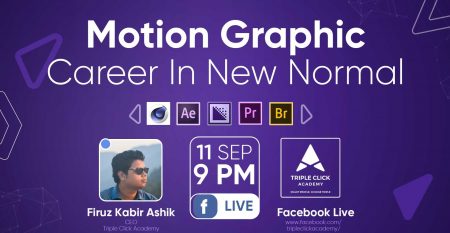 Seminar online event cover Free Live Seminar on Motion Graphic Career In New Normal