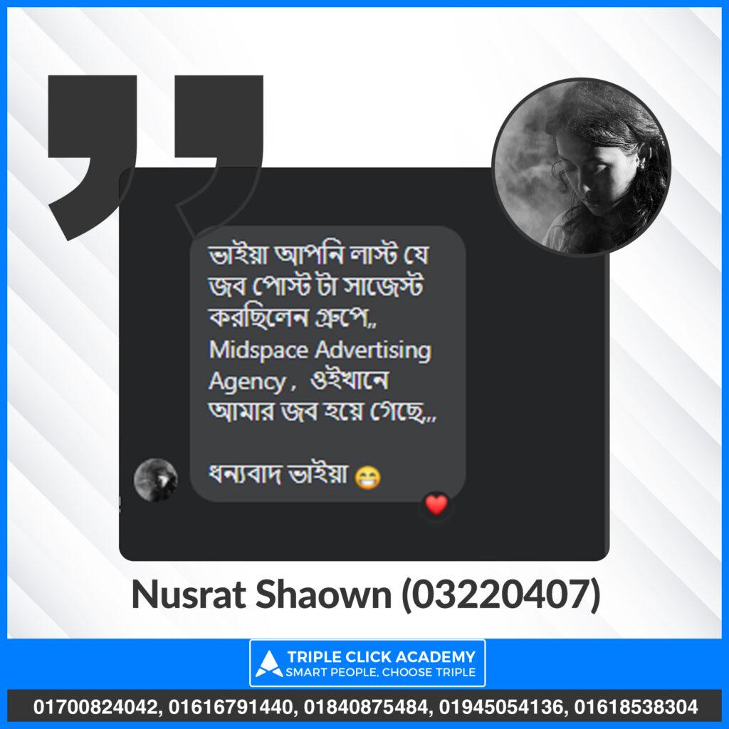 Nusrat Shaown 03220407